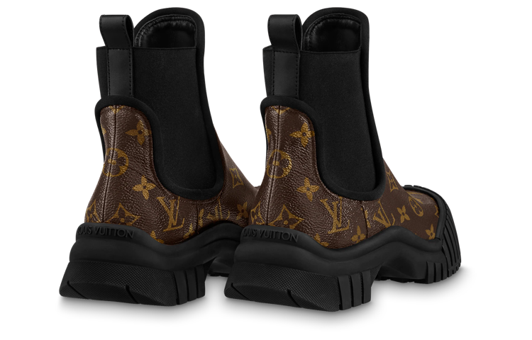 (WMNS) LOUIS VUITTON Ruby Flat Ranger Boots 'Brown Monogram' 1AAZ9V #