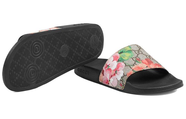 (WMNS) Gucci GG Supreme Slide 'Blooms' 408508-KU200-8919 #