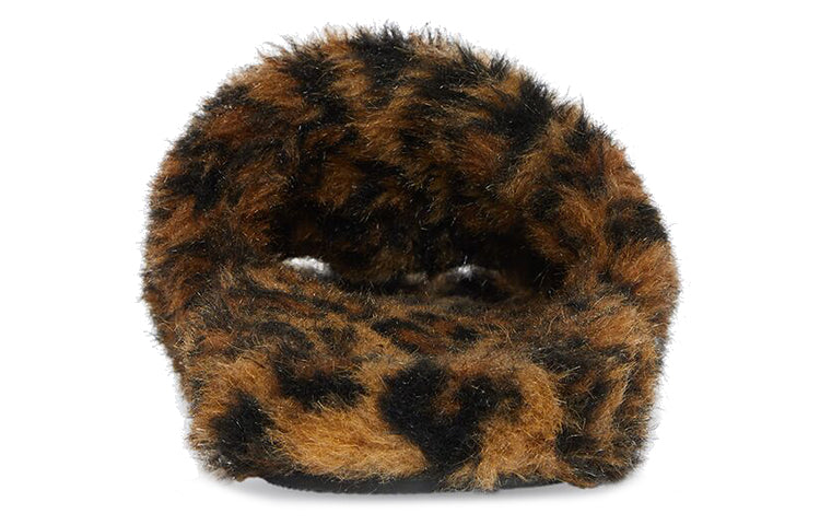 (WMNS) Balenciaga Furry Slides 'Leopard' 654261W2F119634 #