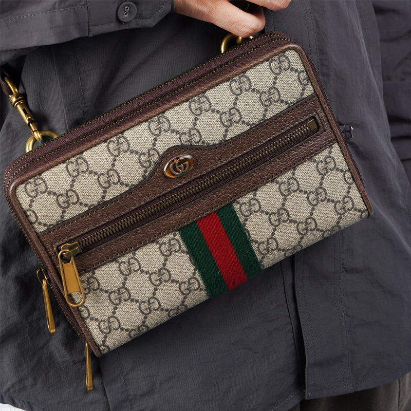 (WMNS) Gucci Ophidia GG Small Shoulder Bag 'Beige' 575722-96IWT-8745 #