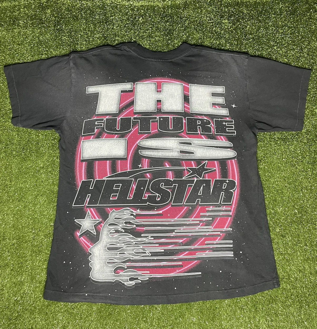 HELLSTAR GOGGLES SS TEE - BLACK/BLUE