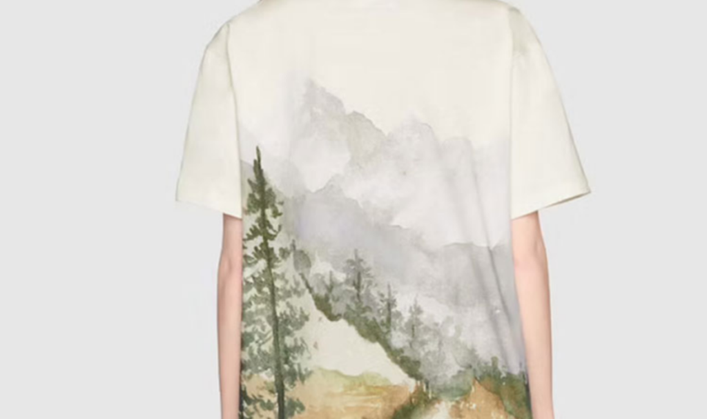 Gucci x The North Face T-Shirt ‘Trail Print’ 672475-XJDS8-3466