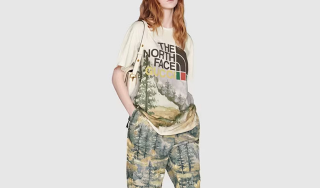 Gucci x The North Face T-Shirt ‘Trail Print’ 672475-XJDS8-3466