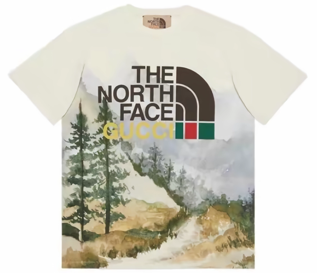 Gucci x The North Face T-Shirt ‘Trail Print’ 672475-XJDS8-3466