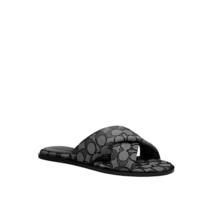 Link Criss Cross Slide In Signature Jacquard - Coach Outlet