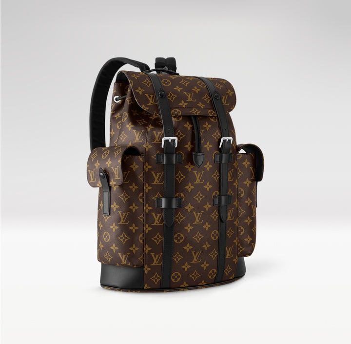 Louis Vuitton Christopher backpack leather bag