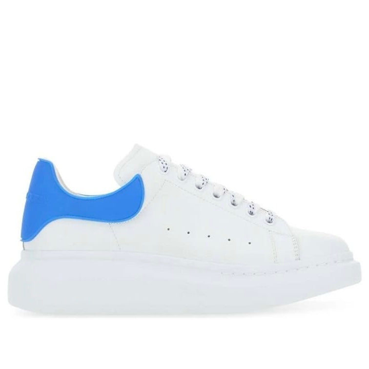Alexander McQueen Oversized Sneaker 'White Electric Blue' 625156WHXMT8986 #