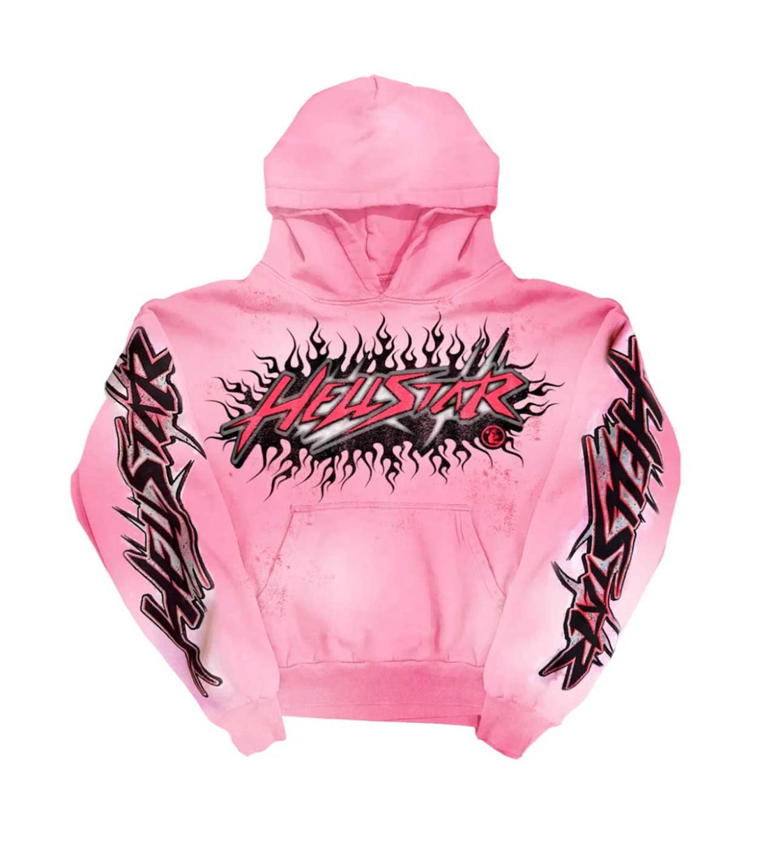 Hellstar Brainwashed Hoodie Pink (Without Brain)