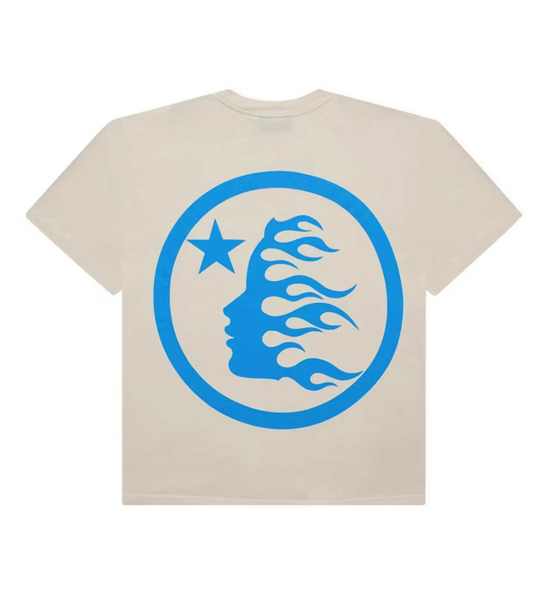 Hellstar Classic Logo Gel Tee Cream/Blue