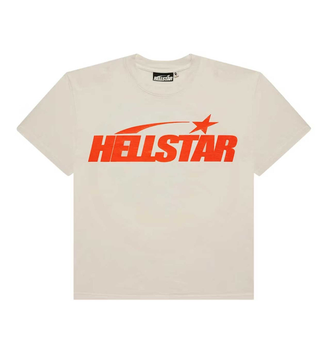 Hellstar Classic Logo Gel Tee Cream/Orange