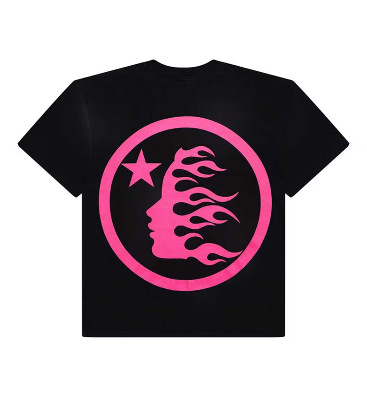 Hellstar Classic Regular Print Tee Black/Pink