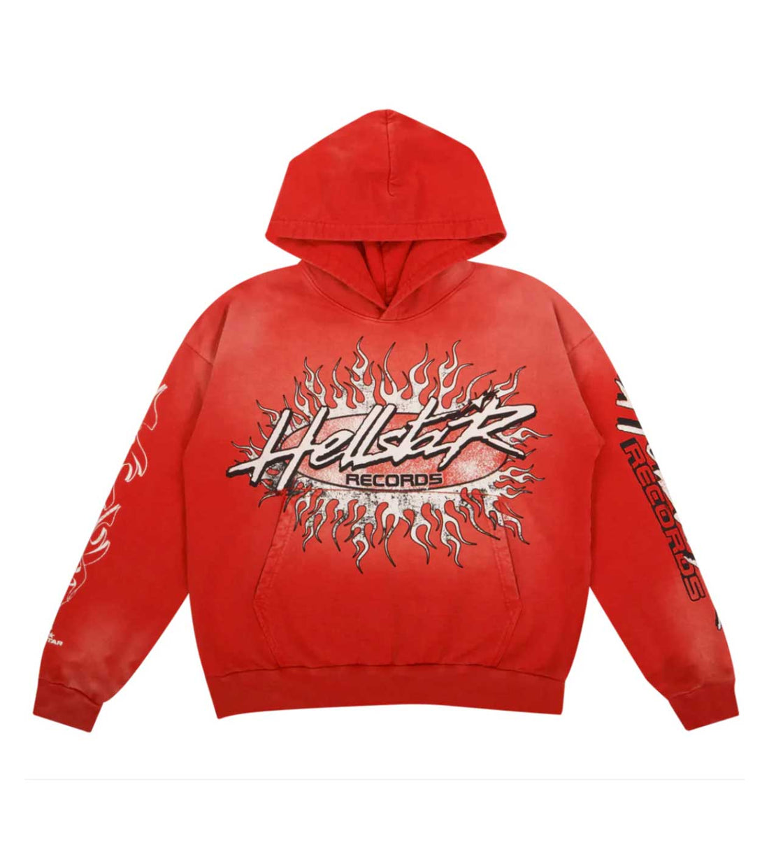 Hellstar Records Hoodie Red