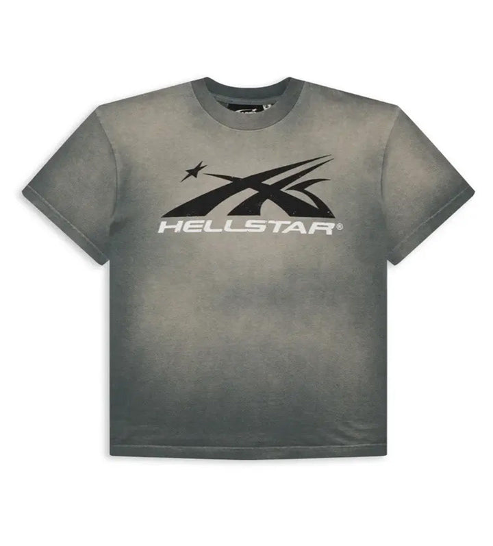 Hellstar Sport Logo Tee Grey