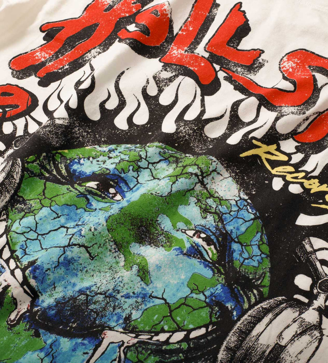 Hellstar Studios Heaven On Earth Cream Tee