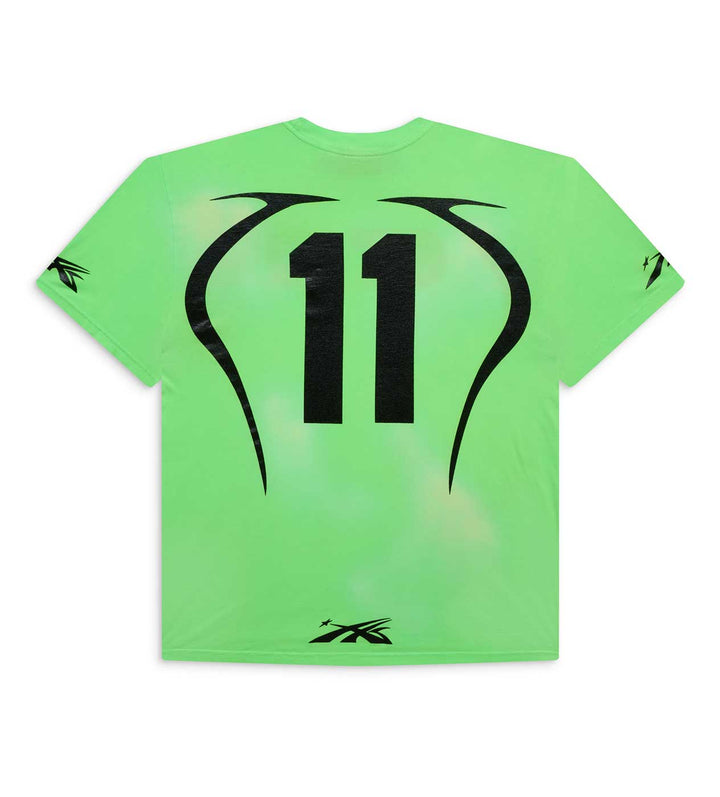 Hellstar Warm Up 7 on 7 Tee Neon Green