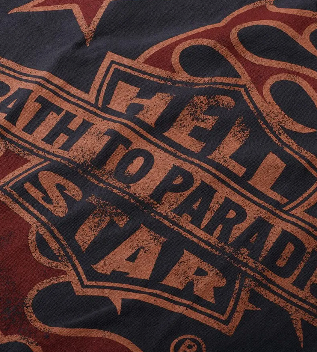 Hellstar Studios Biker Tour Tee Grey