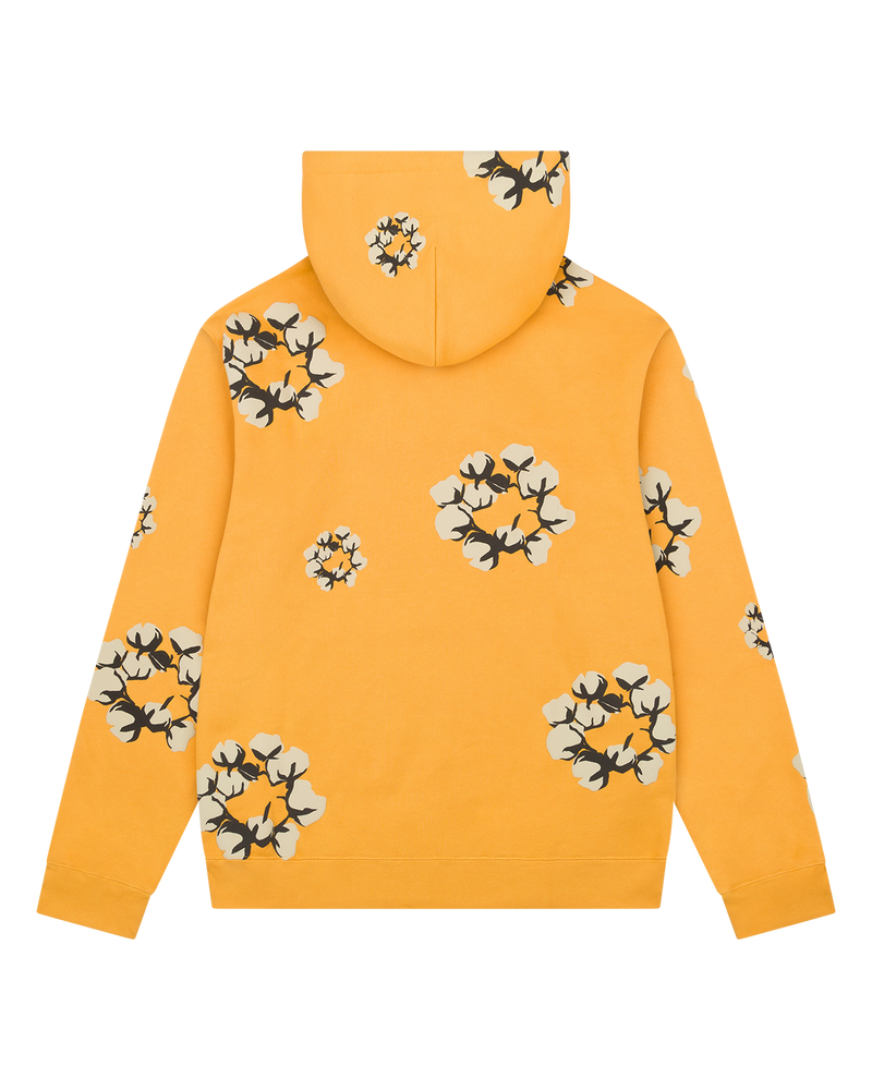 Cactus Tears Wreath Hoodie Yellow
