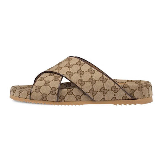GUCCI GG SANDAL " Beige "