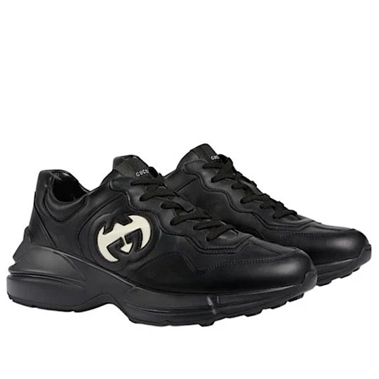 GUCCI Rhyton Interlocking ' Black Ivory '.