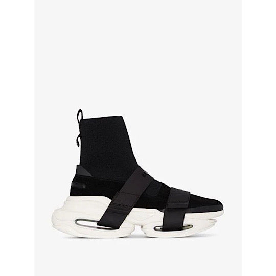 BALMAIN - HIGH TOP LEATHER SNEAKERS