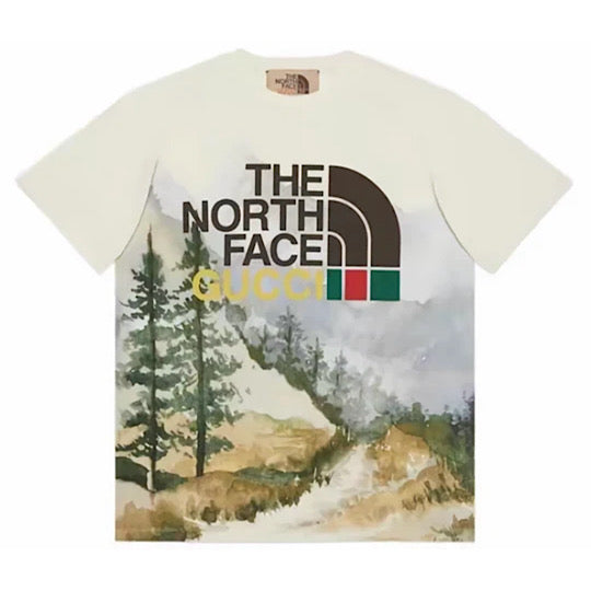 Gucci x The North Face T-Shirt ‘Trail Print’ 672475-XJDS8-3466