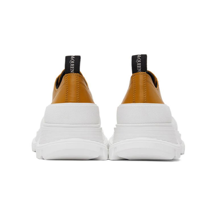 Alexander McQueen Tread Slick Sneakers 'Tan White