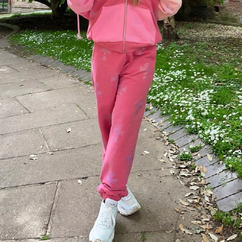 Loose Long-Sleeved Hooded Sports Sweater Casual Hoodie