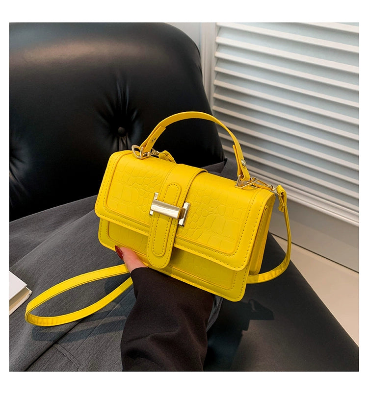 Messenger Bag Internet-Famous and Vintage Satchel Small Square Bag