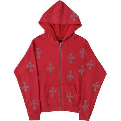 Loose Long-Sleeved Hooded Sports Sweater Casual Hoodie
