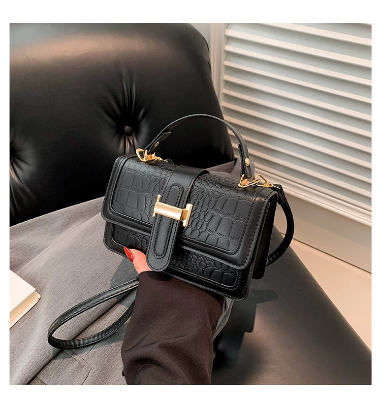 Messenger Bag Internet-Famous and Vintage Satchel Small Square Bag