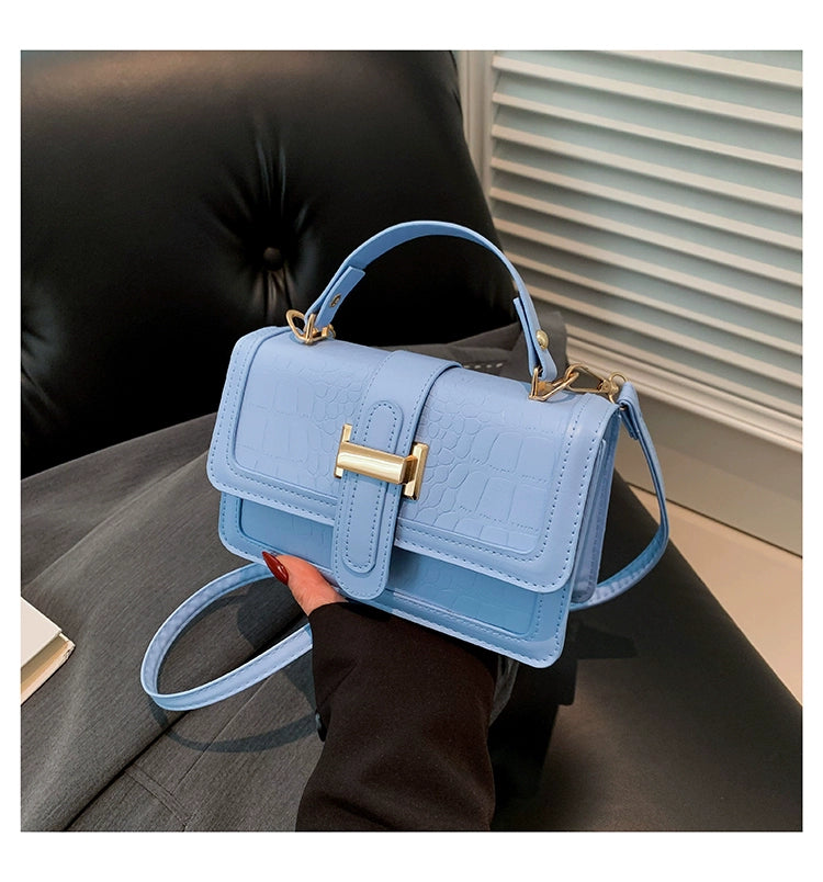 Messenger Bag Internet-Famous and Vintage Satchel Small Square Bag