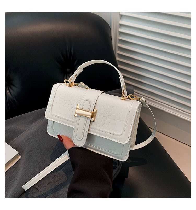 Messenger Bag Internet-Famous and Vintage Satchel Small Square Bag