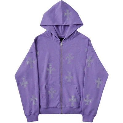 Loose Long-Sleeved Hooded Sports Sweater Casual Hoodie
