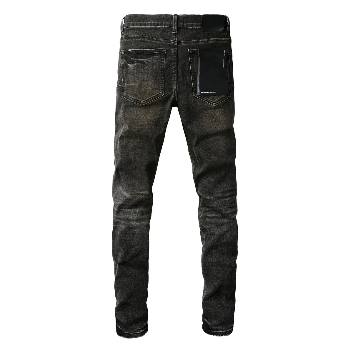 Purples Jeans Brand  Men High Street Skinny Denim Pants