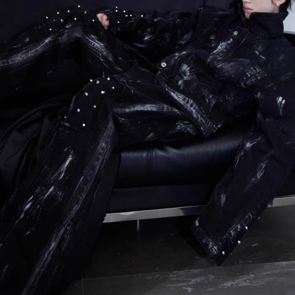 Men's Designer Jeans Casual Pant Autumn Streetwear