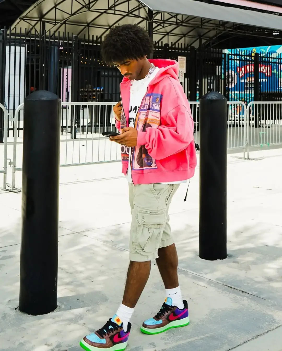 Streetwear Men And Women Zipper Hoodie