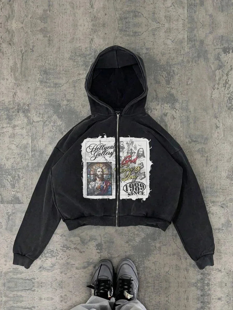 New Trend Hoodie Sweatshirt Men's  Loose Fashion Hoodie