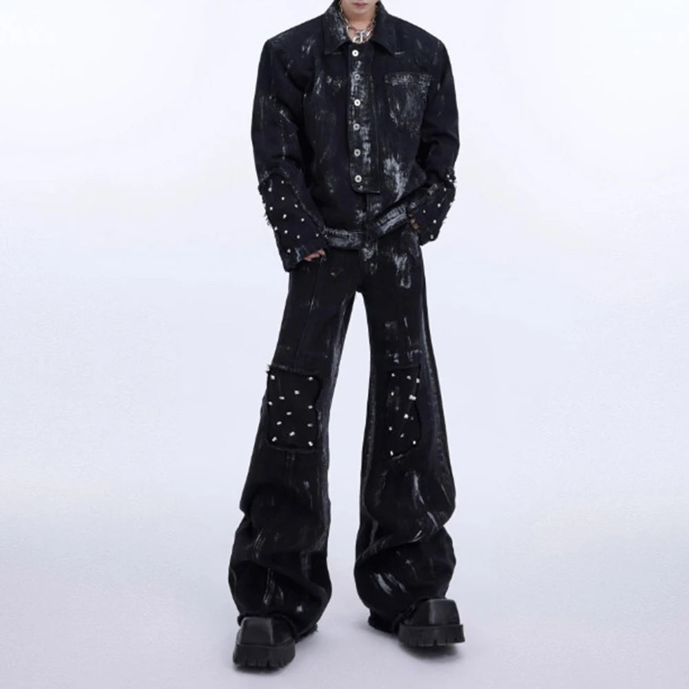 Men's Designer Jeans Casual Pant Autumn Streetwear