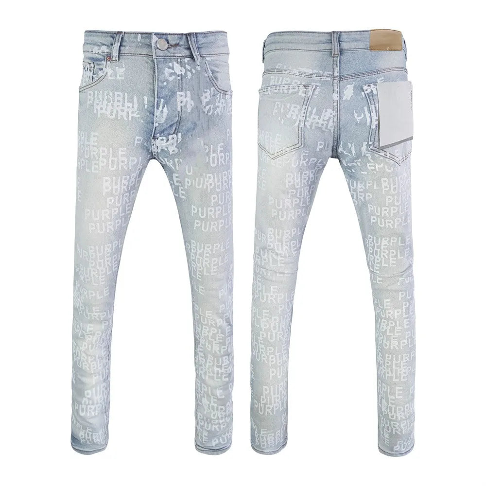 New Jeans Men Fashion High Street Retro