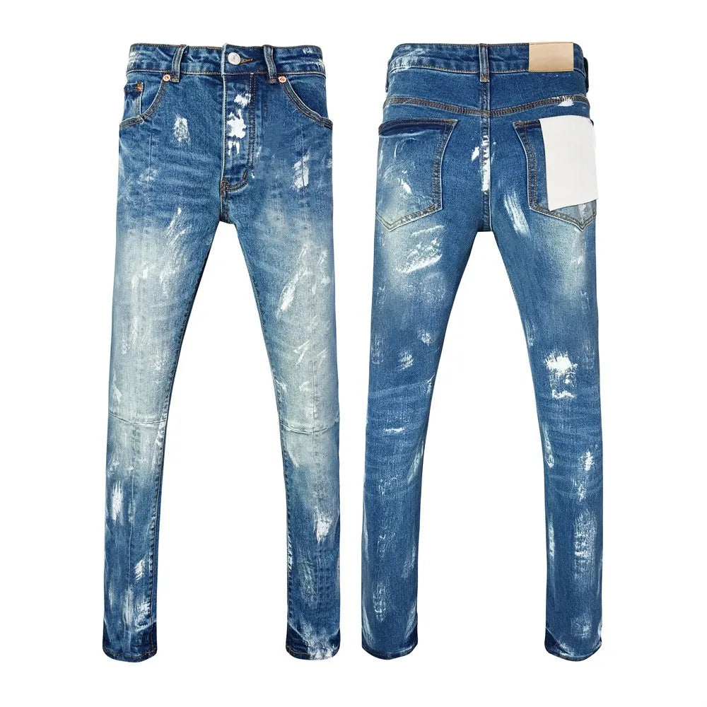 New Jeans Men Fashion High Street Retro