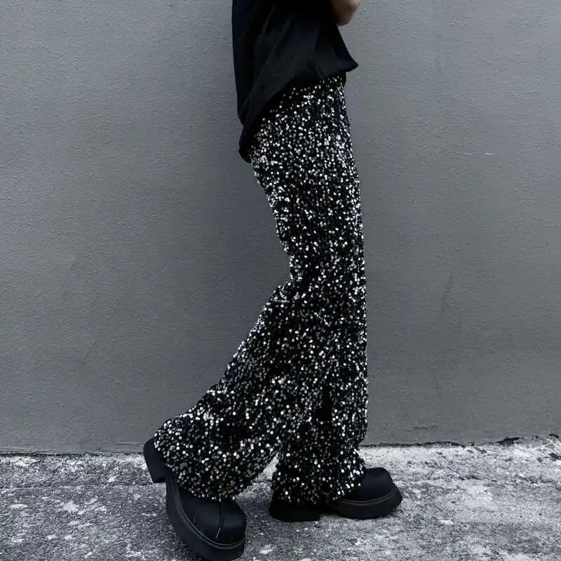 Designer Men's Casual Straight Wide Leg Pants