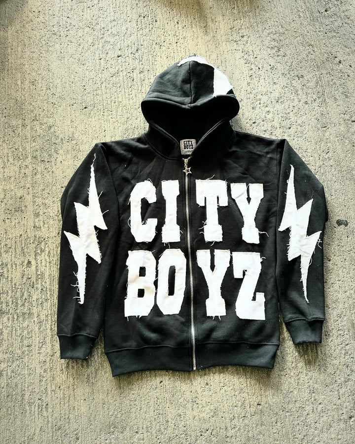 Hoodie Long Sleeved Oversize Top Streetwear Sweatshirt Casual 2025