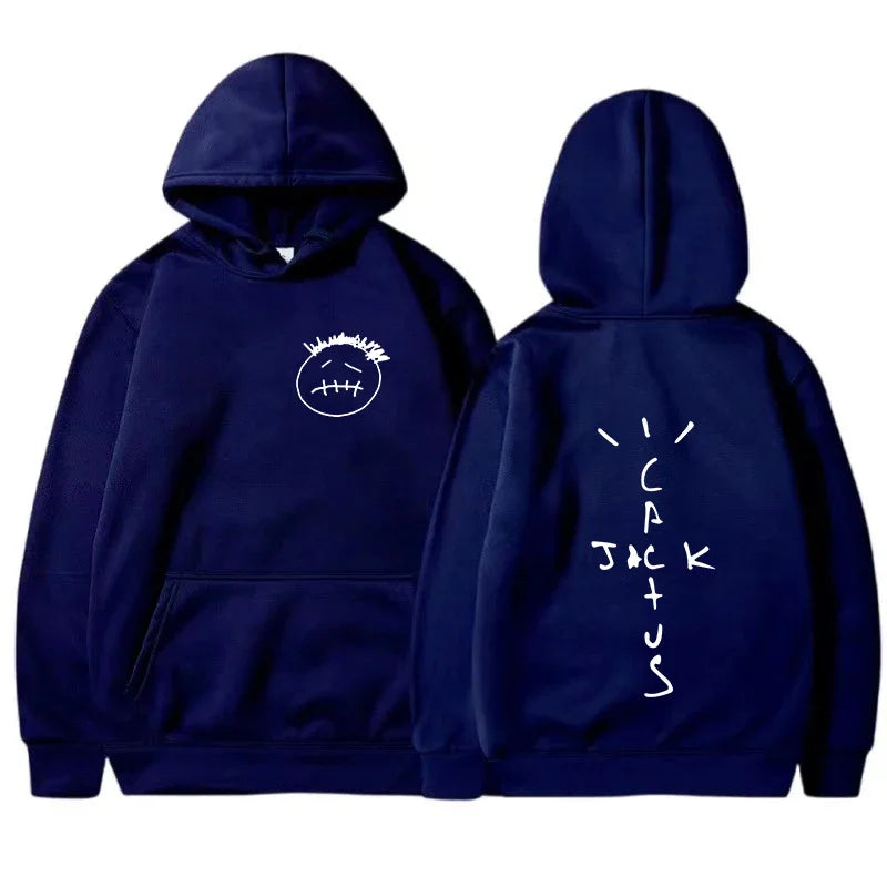 Rapper Cactus Jack Music Album Hoodies Men And Women