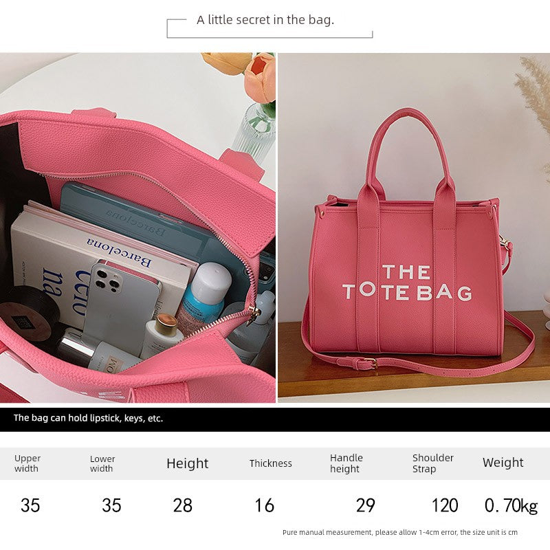 Tote Bag 2025 Summer New Arrival Large Capacity  Shoulder Crossbody Women's Briefcase