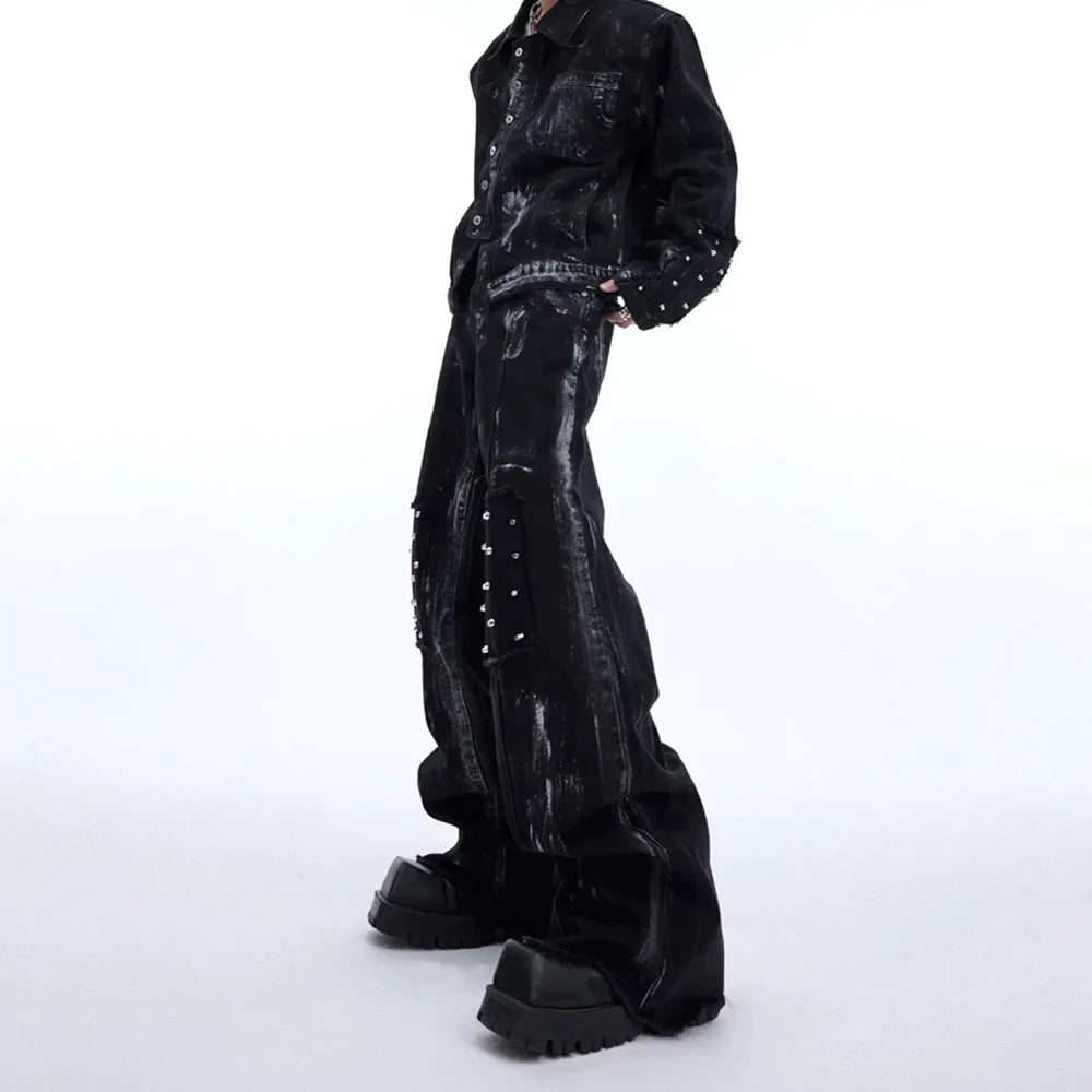 Men's Designer Jeans Casual Pant Autumn Streetwear