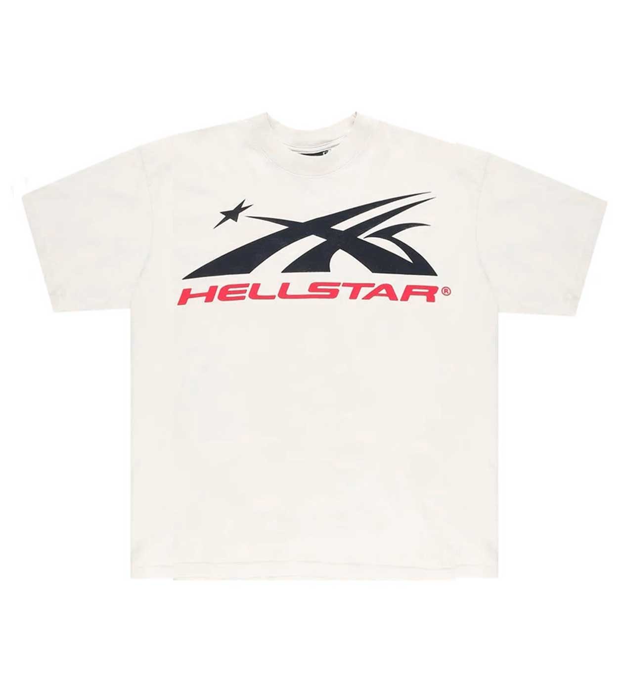Hellstar Sport Logo Gel Tee White/Red