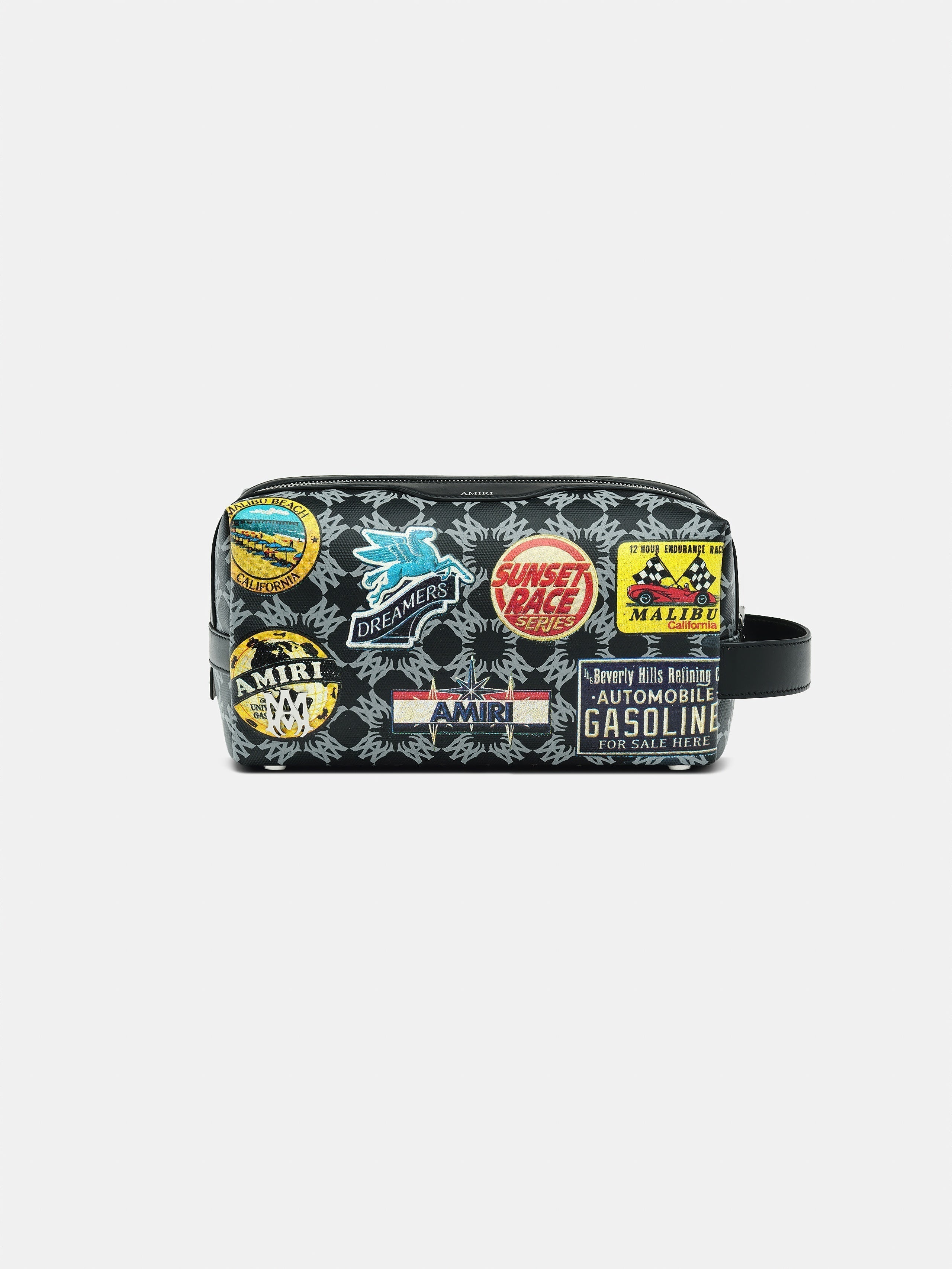 STATION PATCH DOPP KIT - Black