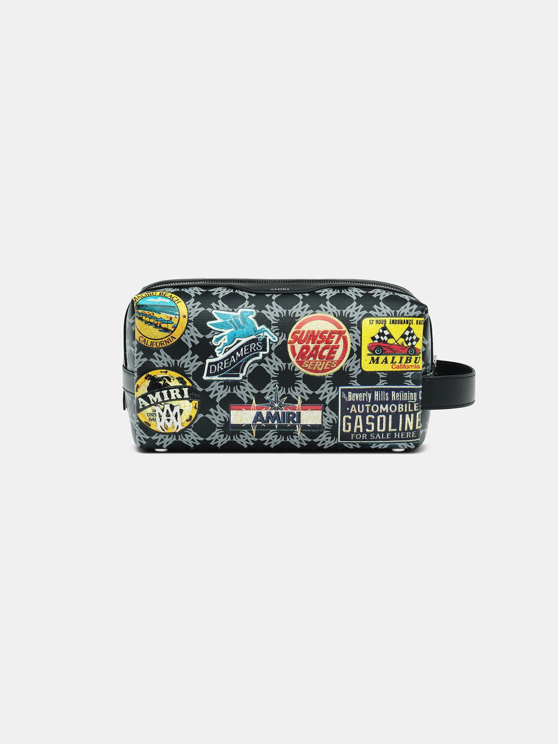 STATION PATCH DOPP KIT - Black