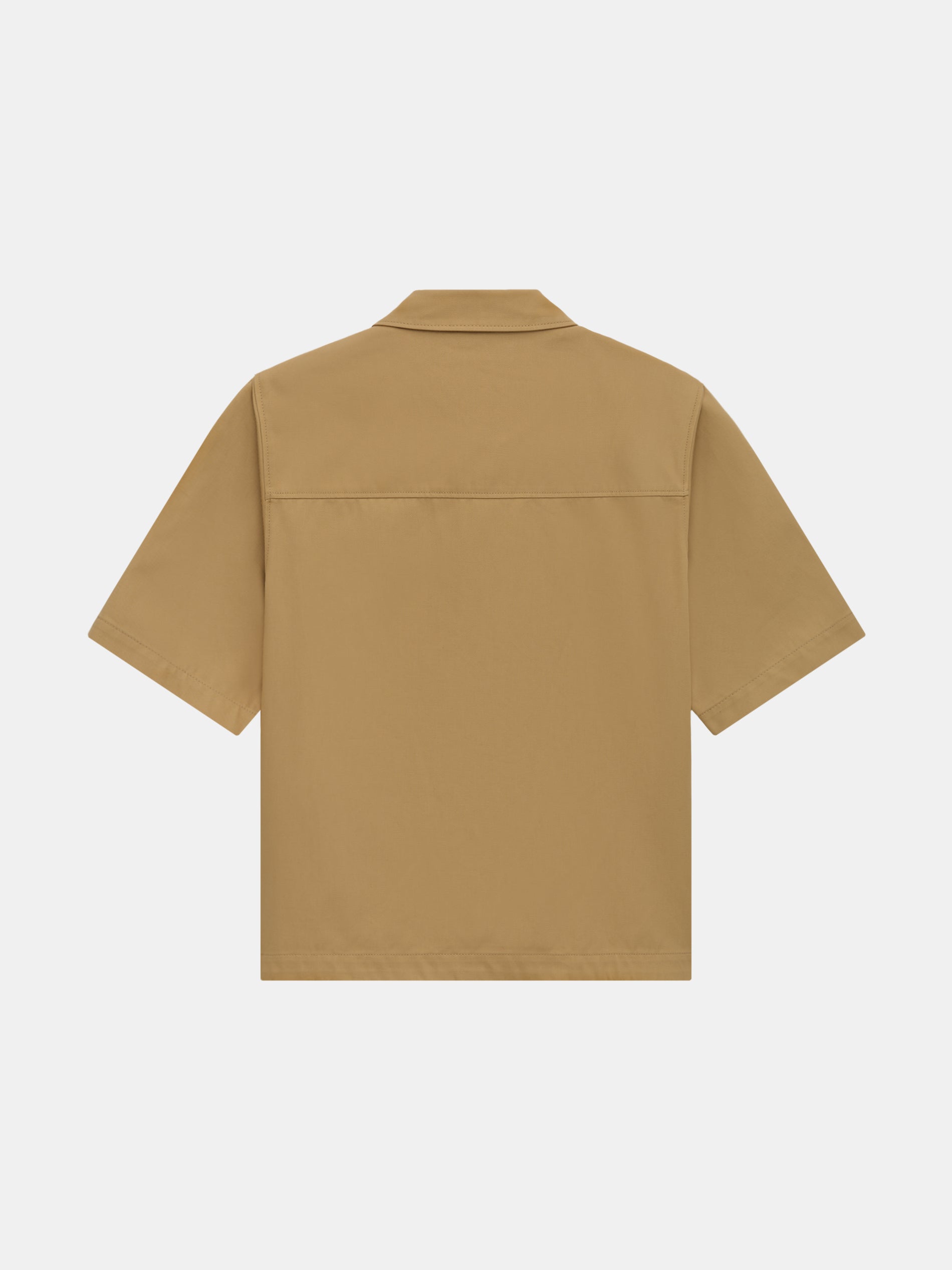 AMIRI ARTS DISTRICT CAMP SHIRT - SEPIA TINT