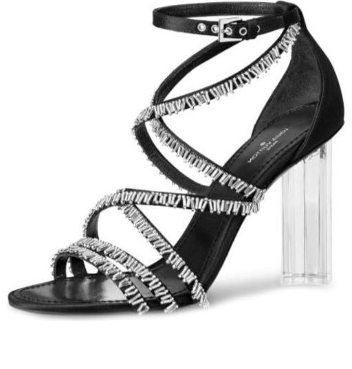 (WMNS) LOUIS VUITTON LV Silhouette 'Black Silver' 1A5LXZ #